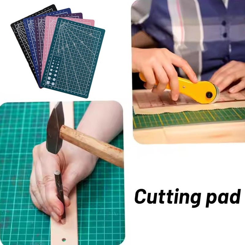 A3 Self Healing Cutting Mat,Non-Slip PVC Sewing Cutting Mat,Diy Handicraft Art Engraving Board Paper Carving Pad,Perfect for Scrapbooking,Quilting,Sewing and all Arts Crafts Projects - Image 2